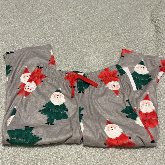 🎁 Carters 4T PJ Pants Christmas Unisex Pajamas NWT Red Green Soft NEW - Picture 4 of 8